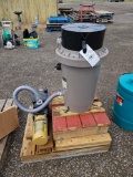 Pool pump and filter
