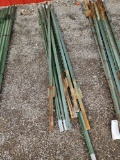 Pile of T posts