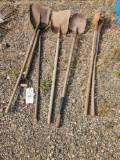 Shovel Assortment & Post Hole Digger