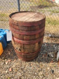 Vintage Wooden Barrel