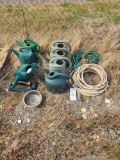Watering Cans, Sprinkler, & Hose Assortment