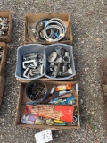 3 Boxes of Hardware, Hosing, & Piping