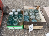 2 Boxes of Assorted Mason Jars