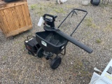 Toro Corded Blower, Seeder Cart, & Craftsman 1.5 HP Air Compressor