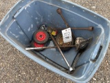 Lug Wrenches, Small Wheels, Plastic Tote