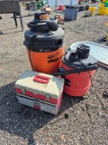 Shop Vac and Fishing Box