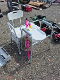 Cane, Shower Stool, Portable Commode