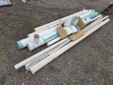 PVC Piping Pieces - Various Sizes & Lengths