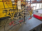 Budweiser neon sign, damaged