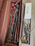 Toolbox with tools