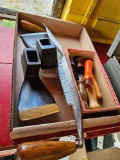 Draw knife, pick heads