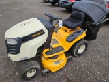 Cub cadet mower with bagger, runs