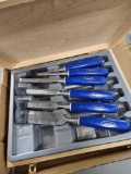 Adjustable clamp, Marples chisels