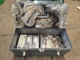 Tool box, goggles