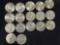 (17) Various Kennedy Half Dollars