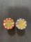 (2) Rolls of Gilded Abraham Lincoln Presidential One Dollar Coin