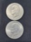 (2) 1971 Eisenhower Dollar Coins