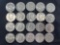 (20) 1972 Kennedy Half Dollars