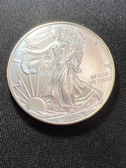 2019 American Silver Eagle 1 Oz.