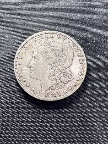 1881 Morgan Silver Dollar