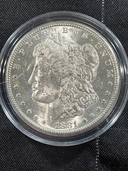 1881 Morgan Silver Dollar