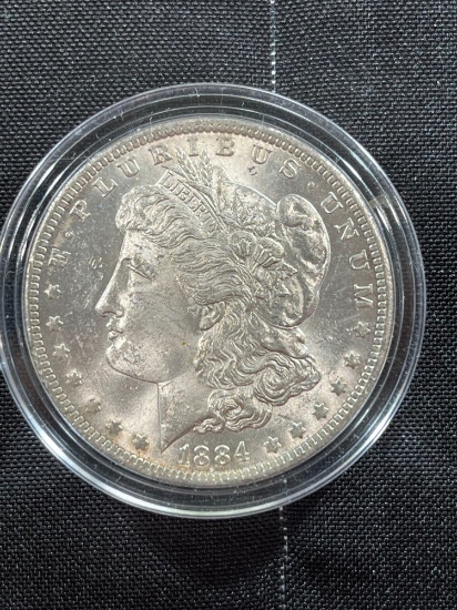 1884 Morgan Silver Dollar