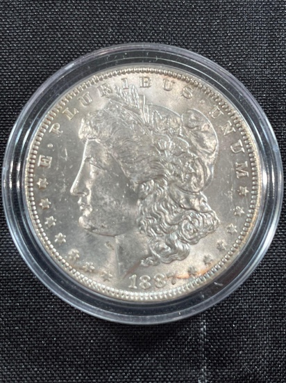 1887 Morgan Silver Dollar
