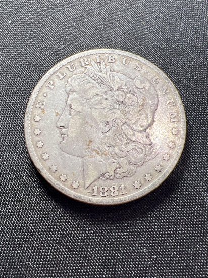 1881 Morgan Silver Dollar