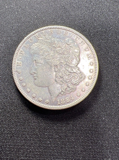 1884 Morgan Silver Dollar