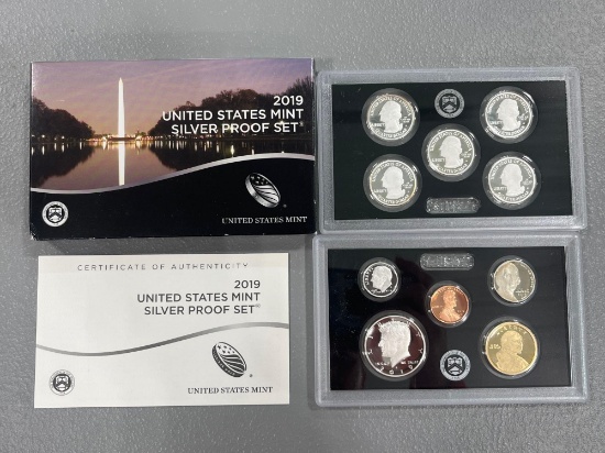2019 United States Mint Silver Proof Set