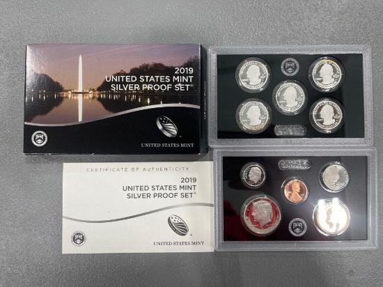 2019 United States Mint Silver Proof Set