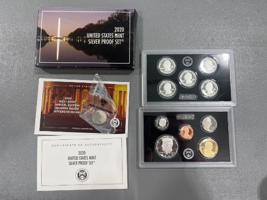 2020 United States Mint Silver Proof Set