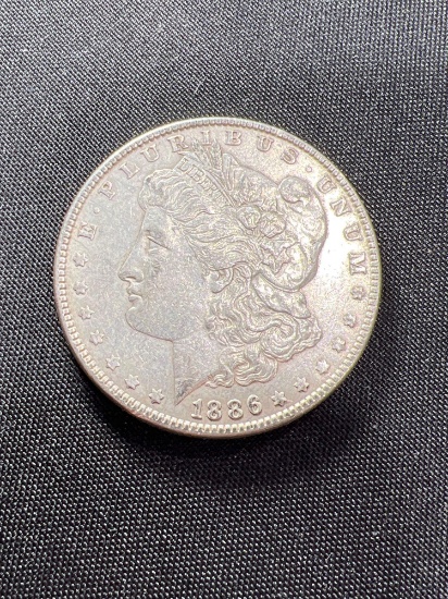 1886 Morgan Silver Dollar
