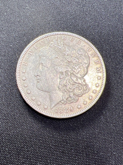 1889 O Morgan Silver Dollar