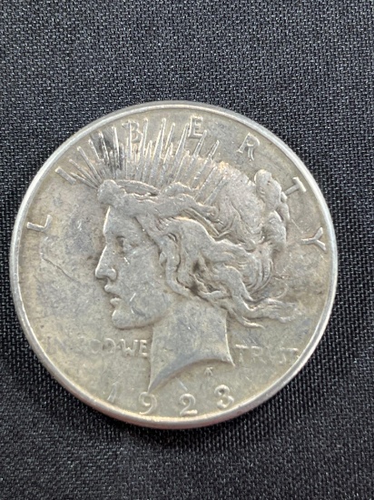 1923 S Peace Silver Dollar Coin