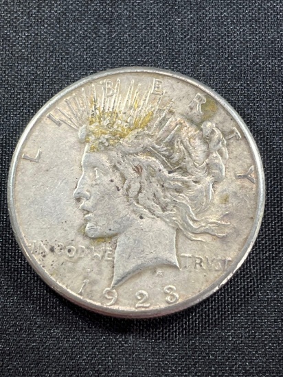 1923 S Peace Silver Dollar Coin