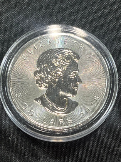 2018 Canadian Silver Maple Leaf Coin