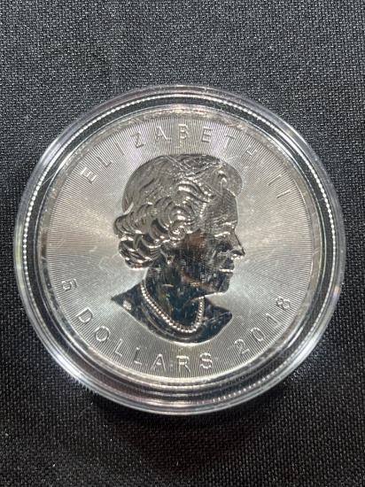 2018 Canadian Silver Maple Leaf Coin