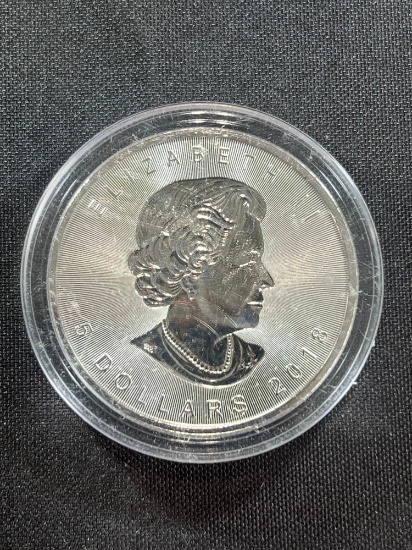 2018 Canadian Silver Maple Leaf Coin