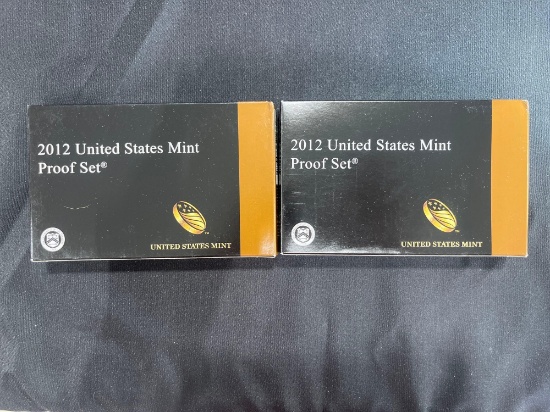 (2) 2012 United States Mint Proof Sets