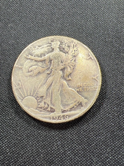 1946 Walking Liberty Half Dollar Coin
