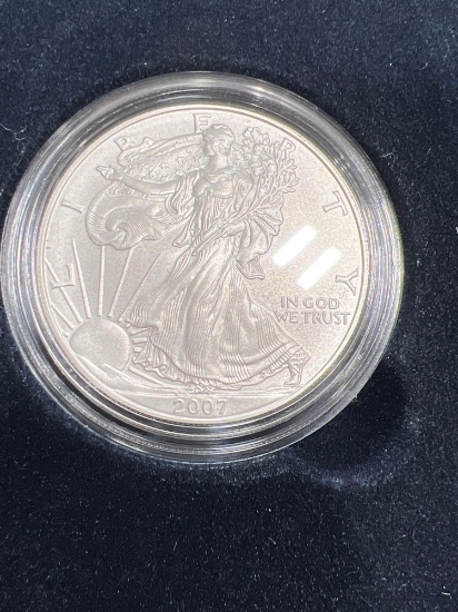 2007 American Silver Eagle 1 Oz.