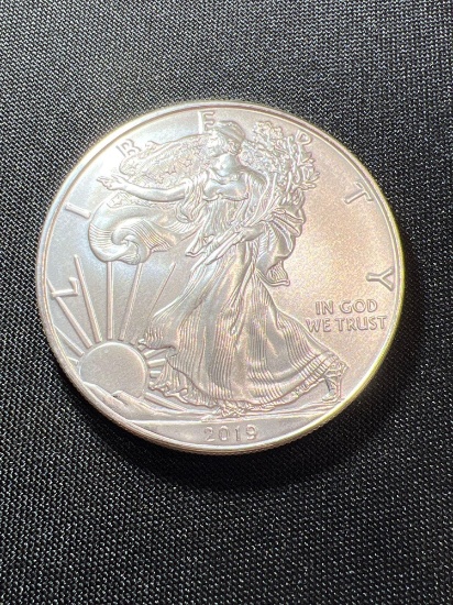 2019 American Silver Eagle 1 Oz.