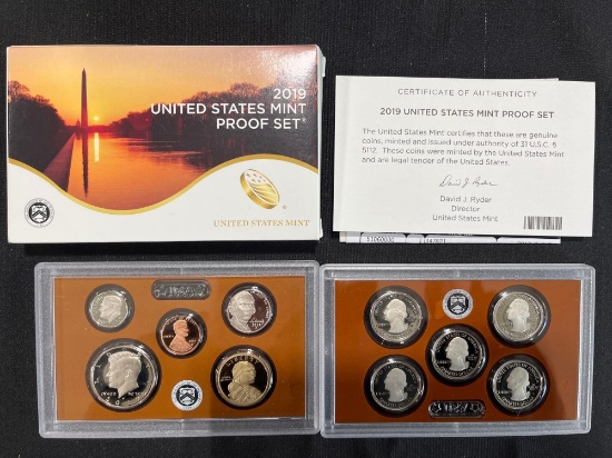 2019 U.S. Mint Proof Set
