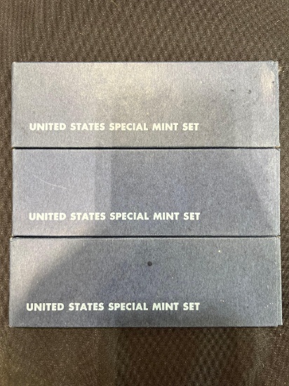 (3) U.S. Mint 1966 Special Mint Sets