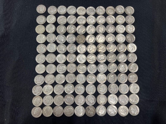 (110) Silver Roosevelt Dimes