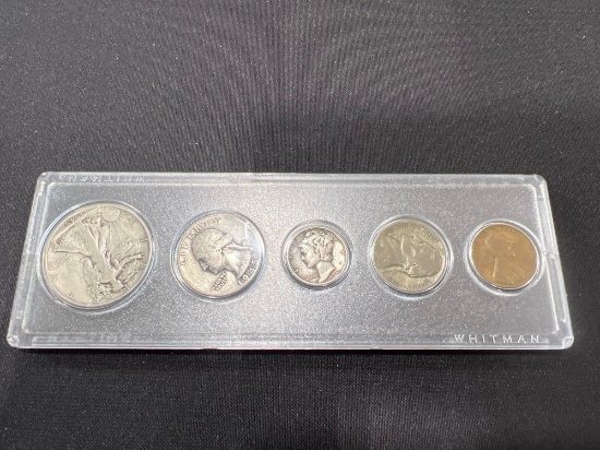 Set of 1945 US Coins