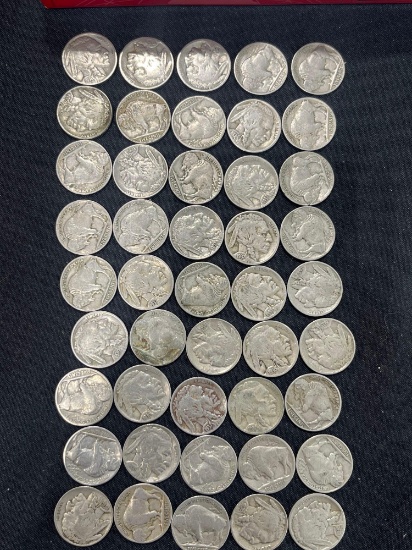 (45) Various Buffalo Nickels