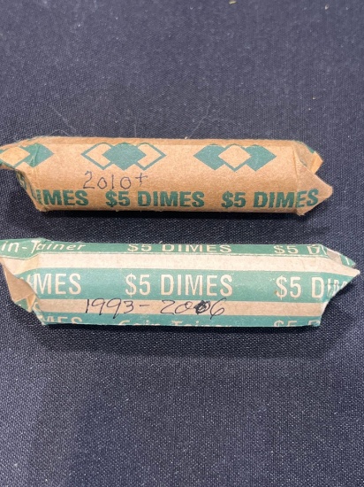 (2) Dime Rolls