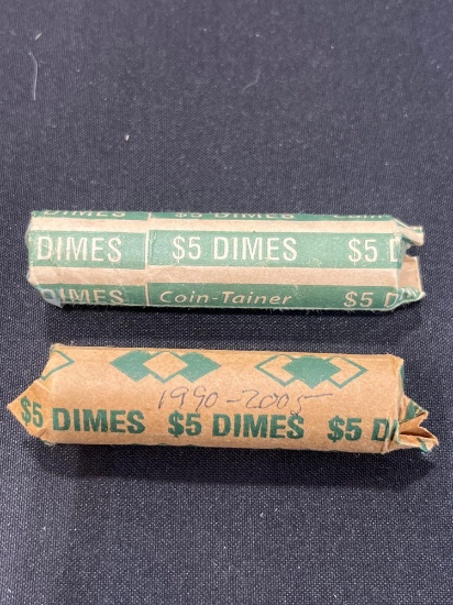 (2) Dime Rolls